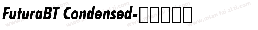 FuturaBT Condensed字体转换
